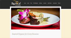 Desktop Screenshot of bravocatering.net
